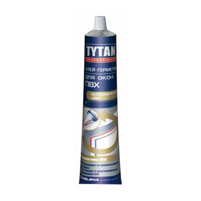 Tytan Professional PVC белый клей-герметик для окон ПВХ тюбик 200 гр