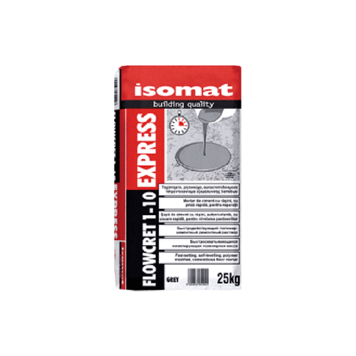 Isomat Flowcret 1-10 Express / Изомат Флоукрит 1-10 Экспресс быстросхватывающаяся нивелирующая полимерная масса 