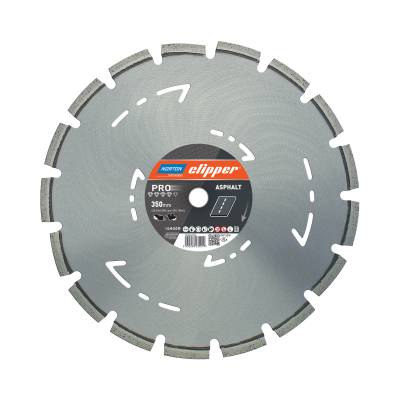 Norton Clipper PRO Asphalt / Super Asphalt Evo 350x10x3.2x20 мм алмазный диск для асфальта