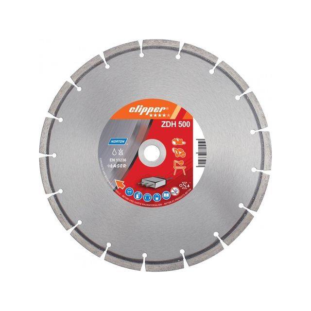 Norton Clipper ZDH 500 350x10x2.8x25.4 алмазный диск для бетона 