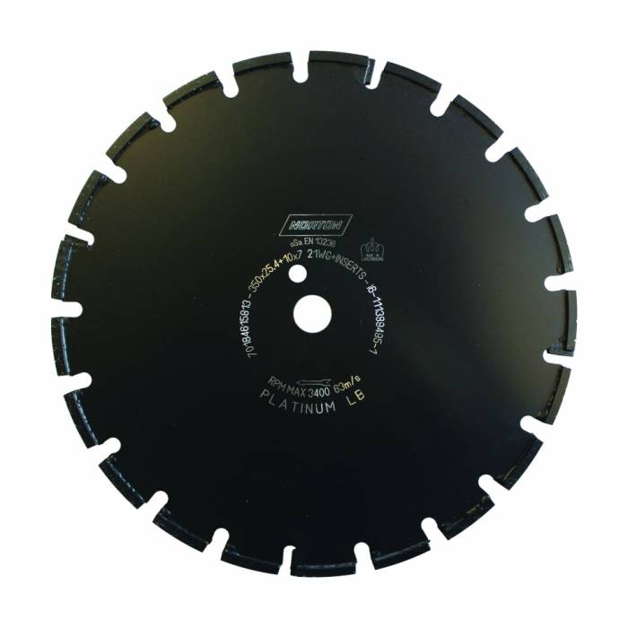 Norton Clipper Extreme Asphalt LB 450x10x12x25.4 алмазные диски для асфальта с широкими сегментами