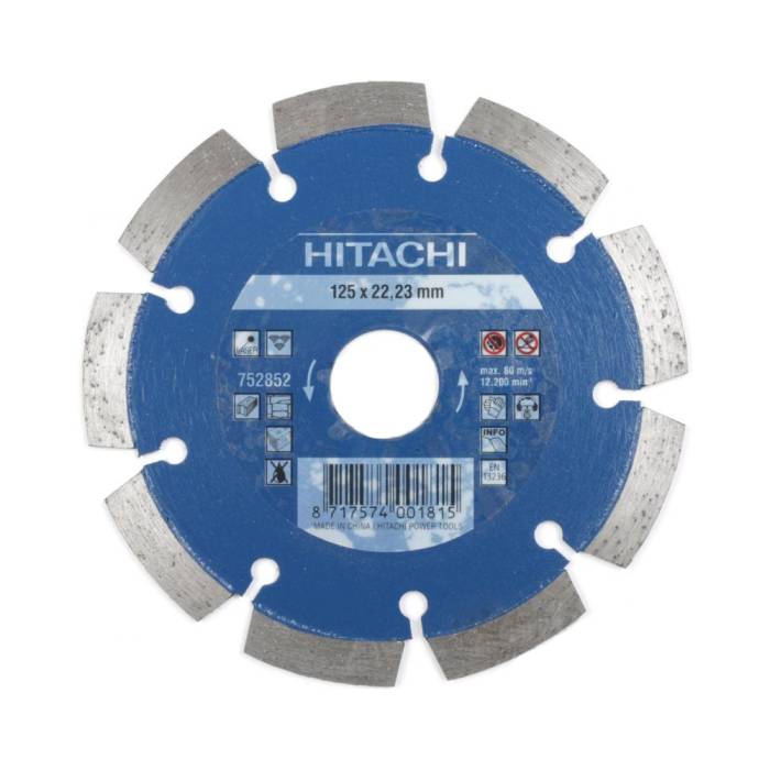 Hitachi Concrete Laser 125x22.2x10 алмазный диск для бетона