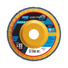 Norton EasyTrim 125x22.23 P40 желтый подрезаемый лепестковый диск