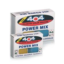404 Power Mix / Plastic Metalic Putty клей паста для ремонта металла