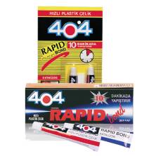 404 Rapid Bond быстродействующий двухкомпонентный клей для металла и пластика