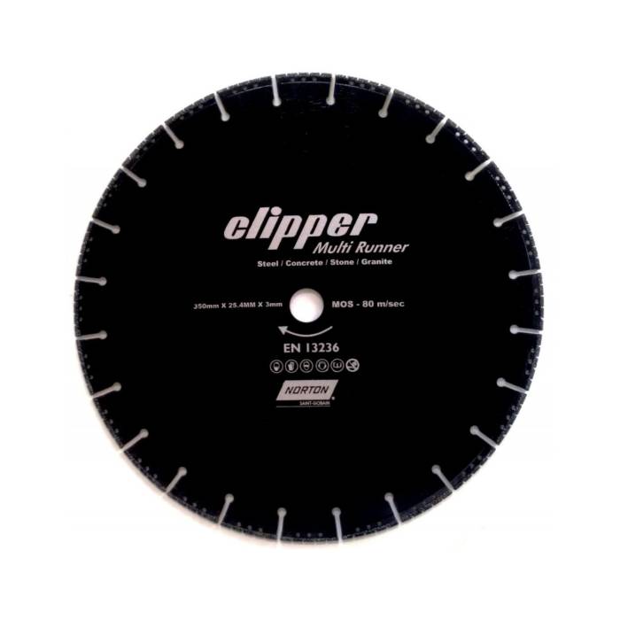 Norton Clipper PRO Universal Ductile / Multi-Runner 400х3.3х20 универсальный алмазный диск