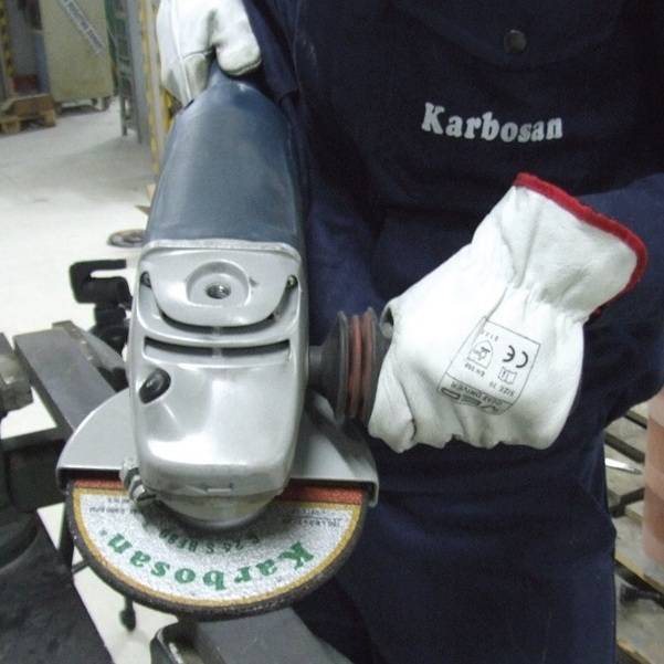 Karbosan Cast Iron 100x6.4x16 / 4"x1/4"x5/8" T27 C24S BF80 зачистной диск по чугуну