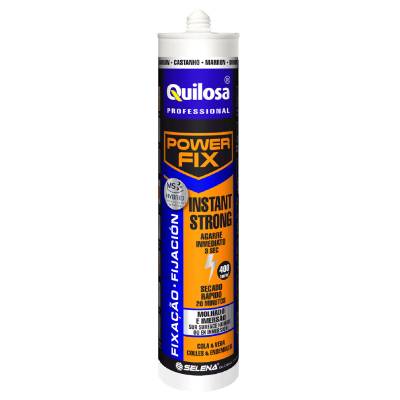 Quilosa Power Fix Instant Strong бежевый высокопрочный клей-герметик для мгновенной фиксации