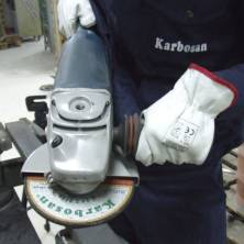 Karbosan Cast Iron 125x6.4x22.23 / 4"x1/4"x7/8" T27 C24S BF80 зачистной диск по чугуну