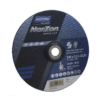 Norton Norzon Quick Cut 230x3.2x22.23 ZA30T T42 отрезные диски