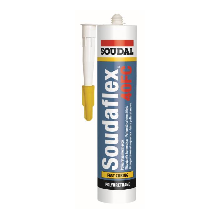 Soudal Soudaflex 40 FC белый полиуретановый картридж 300 мл