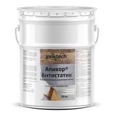 Апикор Антистатик RAL 9018 серая антистатическая акриловая эмаль металлическое ведро 20 кг