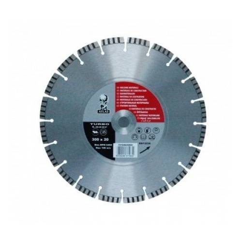 Atlas Turbo Laser 300x10x3x20 универсальный диск для резки строительных материалов