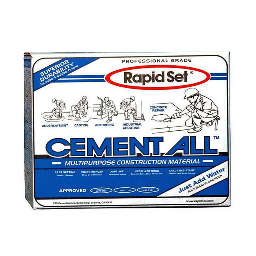 Rapid Set Cement ALL / Рапид Цементол состав для ремонта бетонных