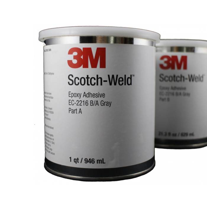 3M Scotch Weld 2216 двухкомпонентный эпоксидный клей 1.6 л / 2.5 кг