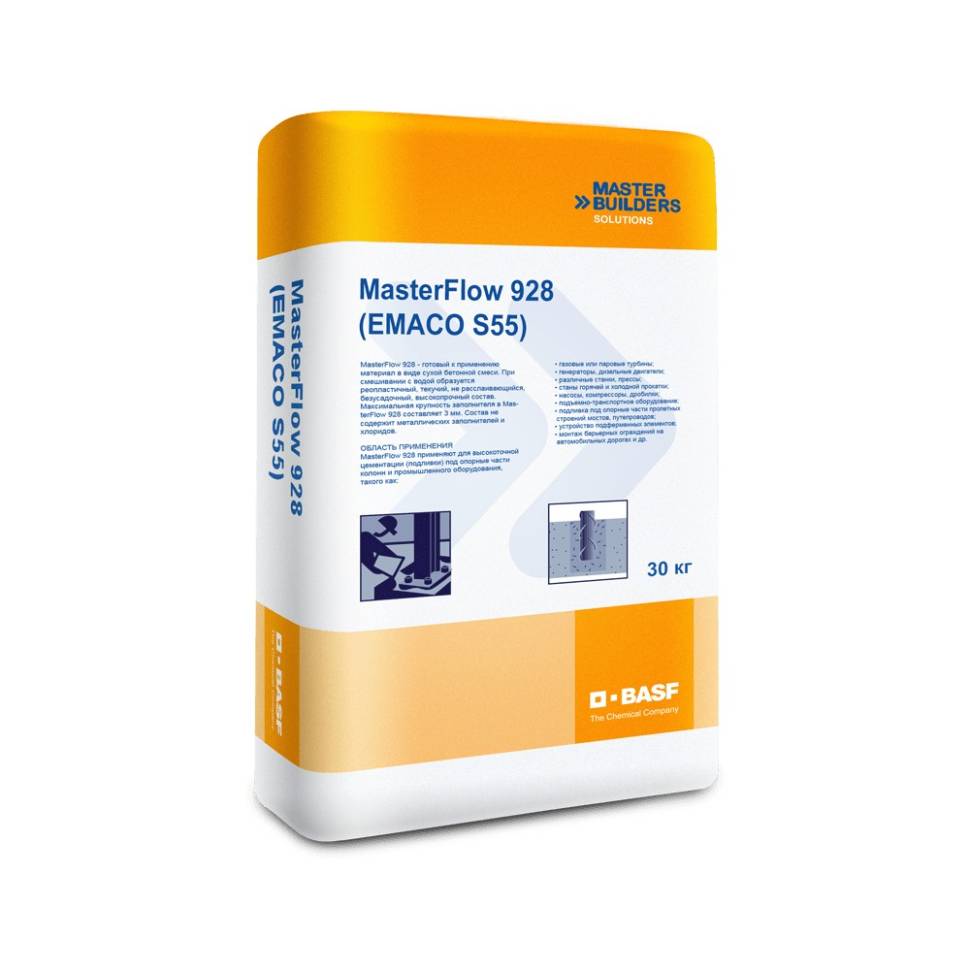Emaco s55 сухая бетонная смесь цена за бетон состав виды