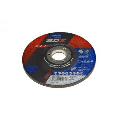 Norton BDX Metal / Inox 115x6.5x22.23 A30P BF27 зачистной диск