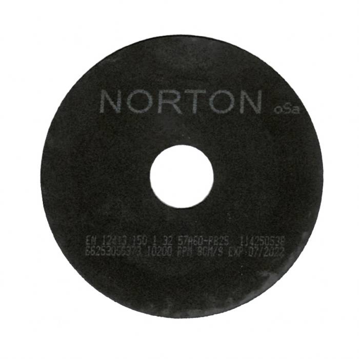 Norton NRCO 150x1x32 57A60PB25 неармированный отрезной диск