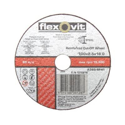Flexovit General Purpose 100x3.0x16.0 T42 A30S отрезной диск