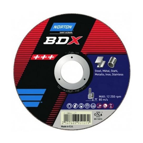 Norton BDX Metal / Inox 150x6.5x22.23 BF27 зачистной диск