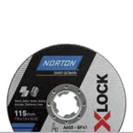 Norton X-LOCK Cut 115x1.0x22.23 A60T T41 X-lock отрезной диск по металлу