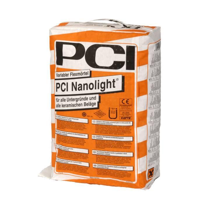 PCI Nanolight / ПЦИ Нанолайт серый клей для плитки мешок 15 кг