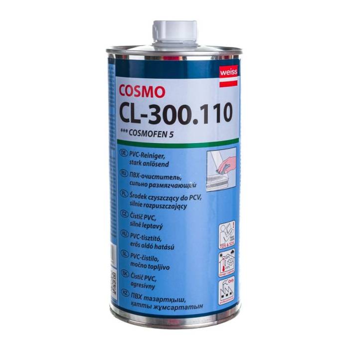Cosmo CL-300.110 / Cosmofen 5 сильнорастворяющий очиститель металлическая банка 1 л